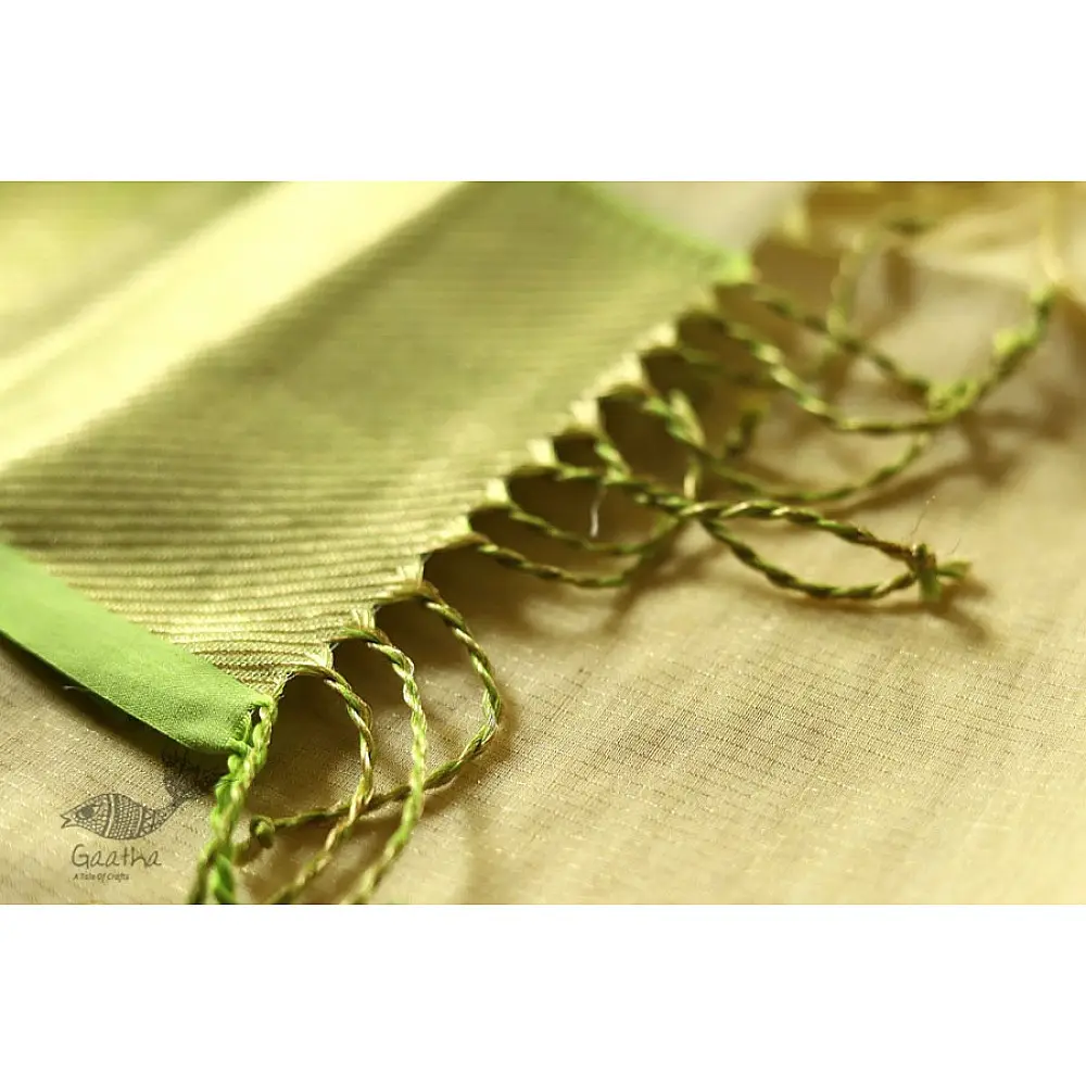  Maheshwari Saree in fresh lemon color