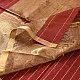 buy Handloom Maheshwari Silk Saree - Half-Half Golden Zari Weaving Saree