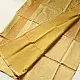 buy Handloom Maheshwari Silk Beige Saree - Half-Half Golden Zari Weaving