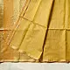buy Handloom Maheshwari Silk Beige Saree - Half-Half Golden Zari Weaving