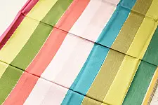 Colors of Devotion | Handloom Maheshwari Silk Silver White Saree 