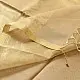 buy Handloom Maheshwari Silk Saree - Half-Half Golden Zari Weaving Saree