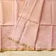 buy Handloom Maheshwari Silk Light Pink Saree - Zari Weaving 
