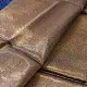 buy Handloom Maheshwari Silk blue Saree - Half-Half Golden Zari Weaving