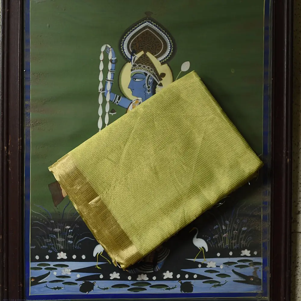 buy Maheshwari Silk Saree - Zari Weaving