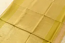 Colors of Devotion | Handloom Maheshwari Silk Saree - Zari Weaving
