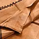 buy Handloom Maheshwari Tissue Zari Saree - Copper & Black