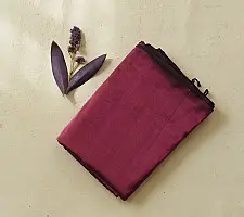 Pavitra . पवित्रा ✦ Handloom Maheshwari Tissue Zari Saree - Magenta