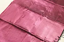 Pavitra . पवित्रा ✦ Handloom Maheshwari Tissue Zari Saree - Magenta