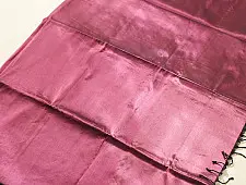 Pavitra . पवित्रा ✦ Handloom Maheshwari Tissue Zari Saree - Magenta