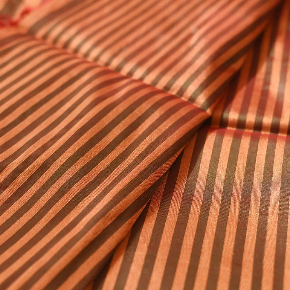 buy Handloom Maheshwari Tissue Zari Stripes Saree