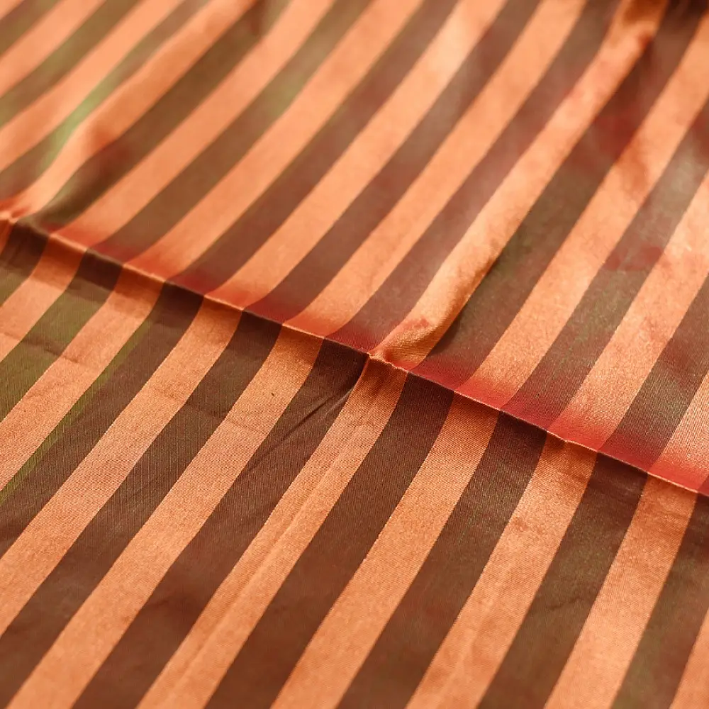 buy Handloom Maheshwari Tissue Zari Stripes Saree