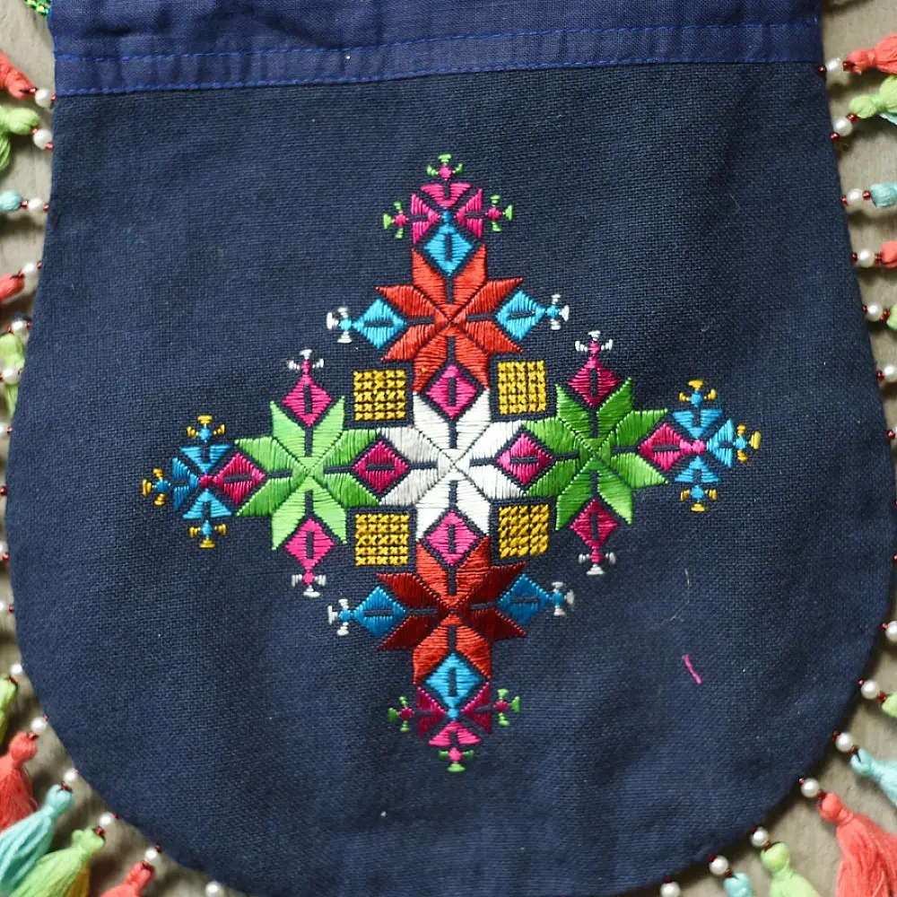 shop Potli Cotton Purse / Cotton Potli Sling Bag