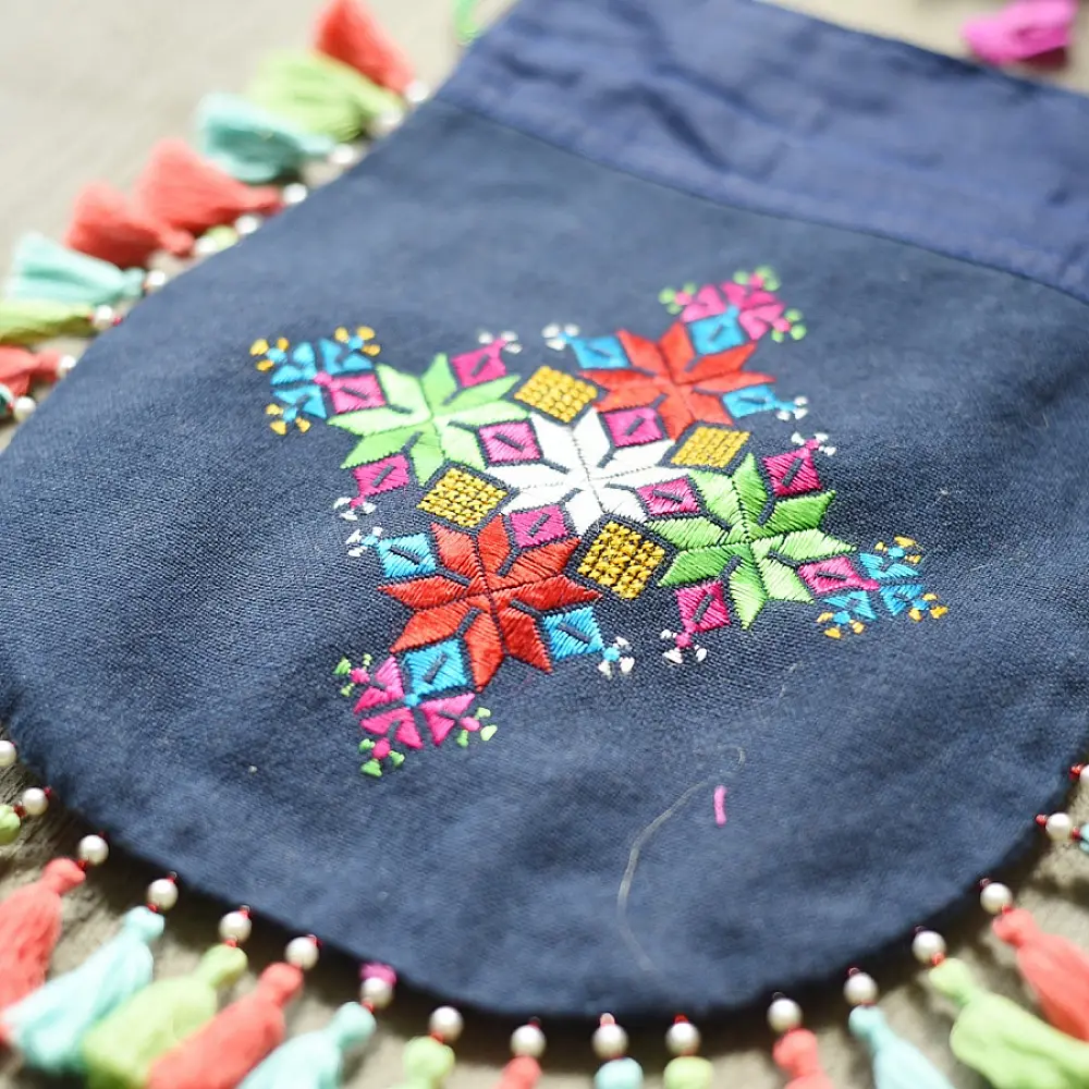 shop Potli Cotton Purse / Cotton Potli Sling Bag