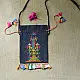 shop Potli Cotton Purse / Cotton Potli Sling blue Bag