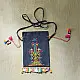 shop Potli Cotton Purse / Cotton Potli Sling blue Bag