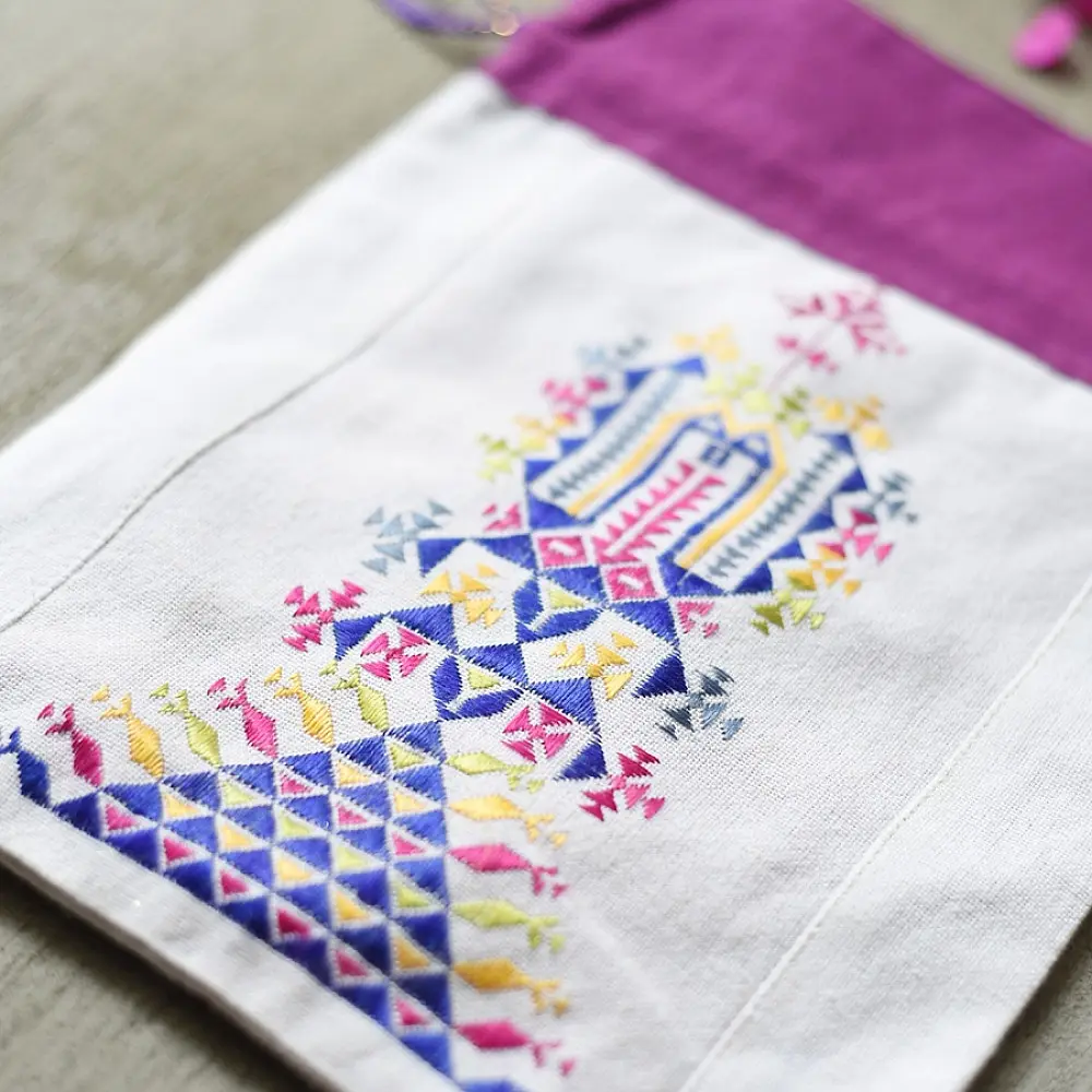 shop Potli Cotton Purse / Cotton Potli Sling Bag