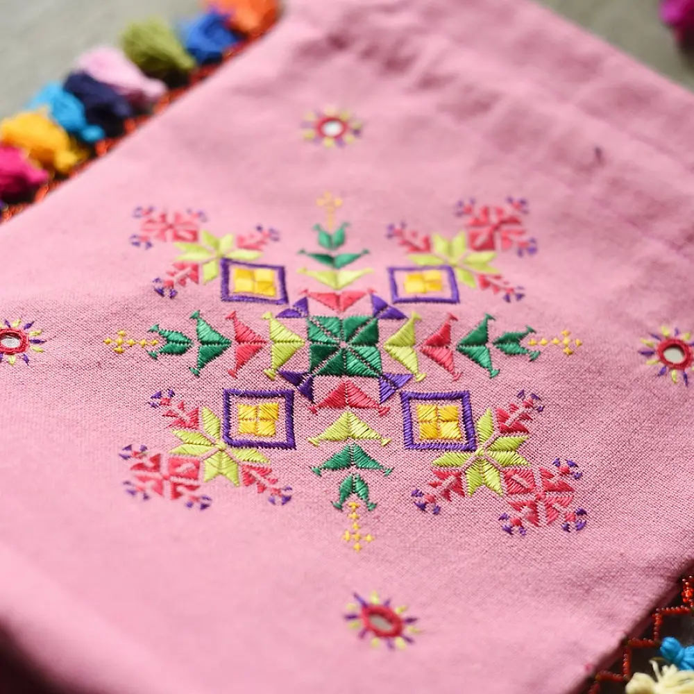 shop Potli Cotton Purse / Cotton Potli Sling Bag