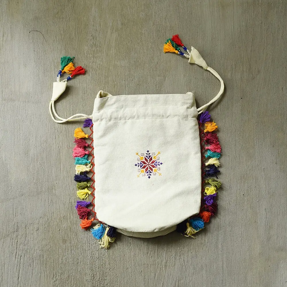 buy Hand Embroidered Potli Purse 