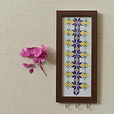Soof | Hand Embroidered ~ Hanging Key Holder (Three Options)