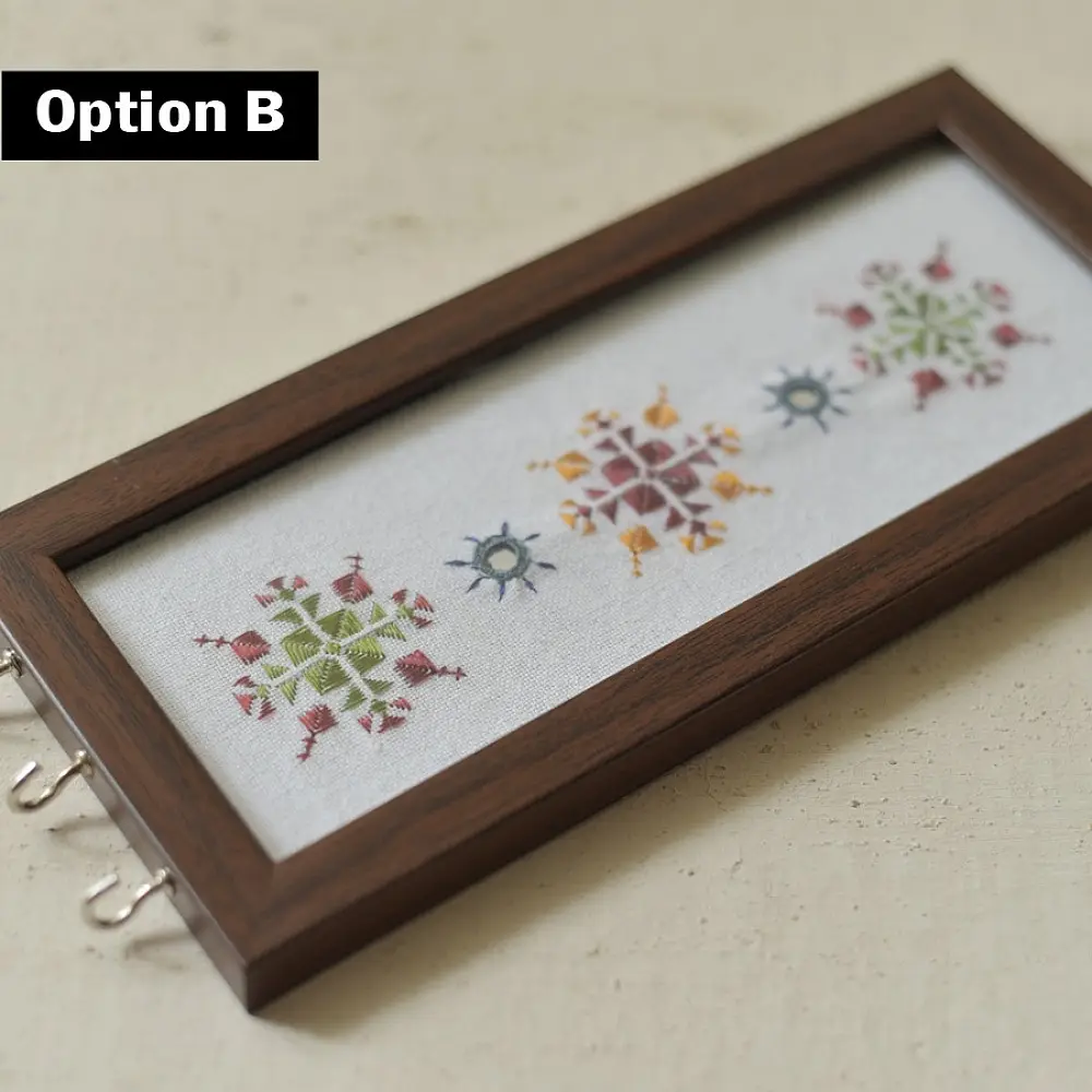 Soof | Hand Embroidered ~ Hanging Key Holder (Three Options)