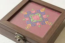 Soof | Hand Embroidered ~ Multipurpose Jewelry Box