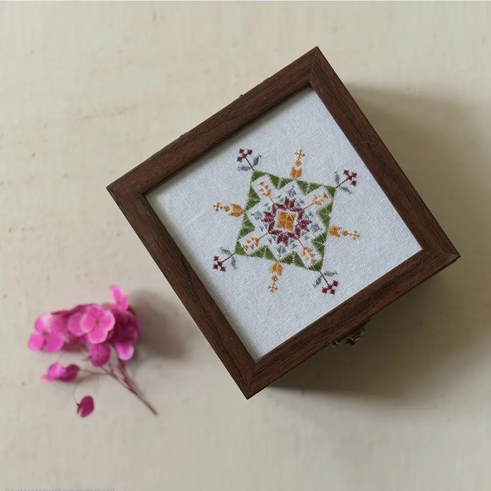 buy Soof Hand Embroidered Multipurpose Box