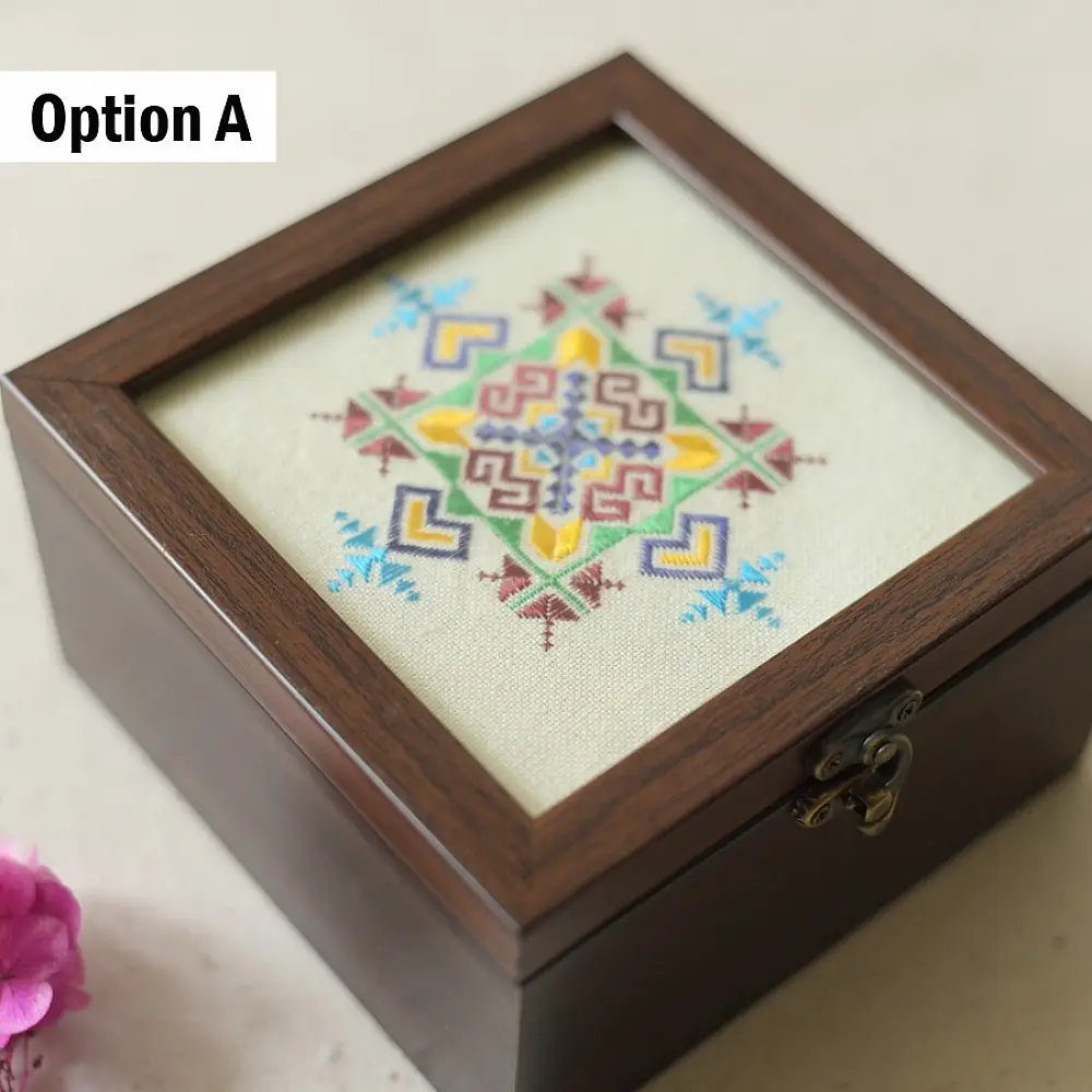 buy Soof Hand Embroidered Multipurpose Box