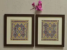 Soof | Hand Embroidered ~ Wall Hanging Frame ( Single Frame)