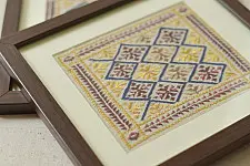 Soof | Hand Embroidered ~ Wall Hanging Frame ( Single Frame)