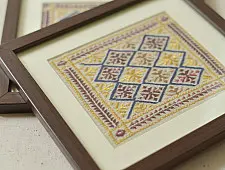 Soof | Hand Embroidered ~ Wall Hanging Frame ( Single Frame)