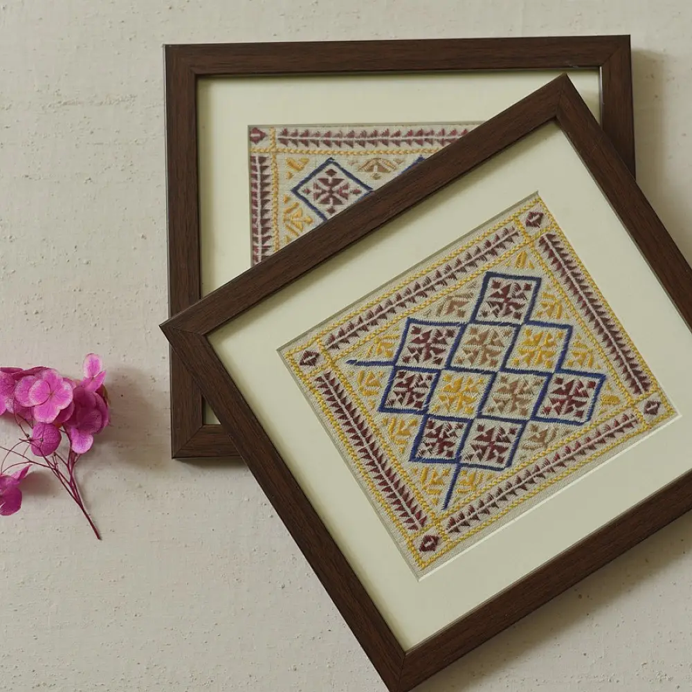 buy Soof Hand Embroidered - Wall Hanging Frame