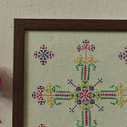 Soof | Hand Embroidered ~ Wall Hanging Key Holder (Two Options)
