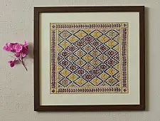Soof | Hand Embroidered ~ Wall Hanging Frame