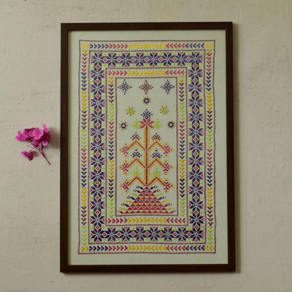 buy Soof Hand Embroidered - Wall Hanging Frame