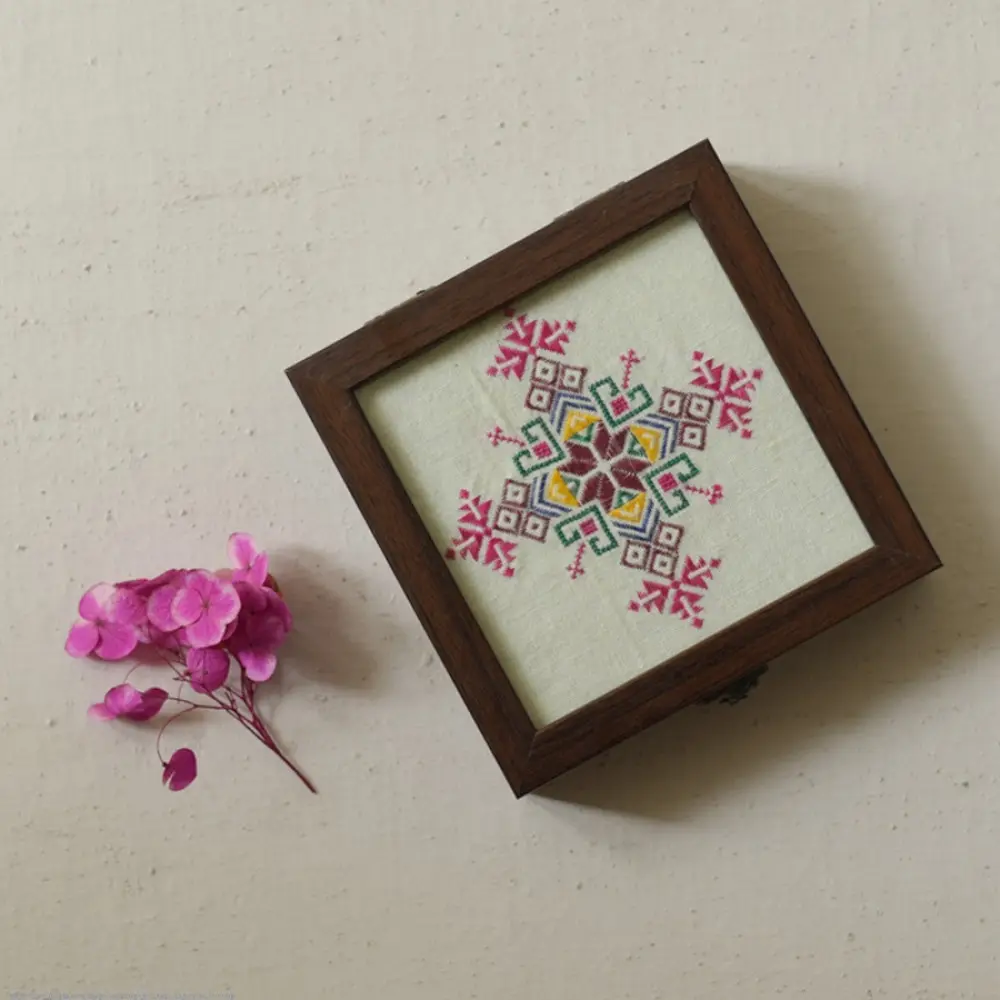 buy Soof Hand Embroidered Multipurpose Box