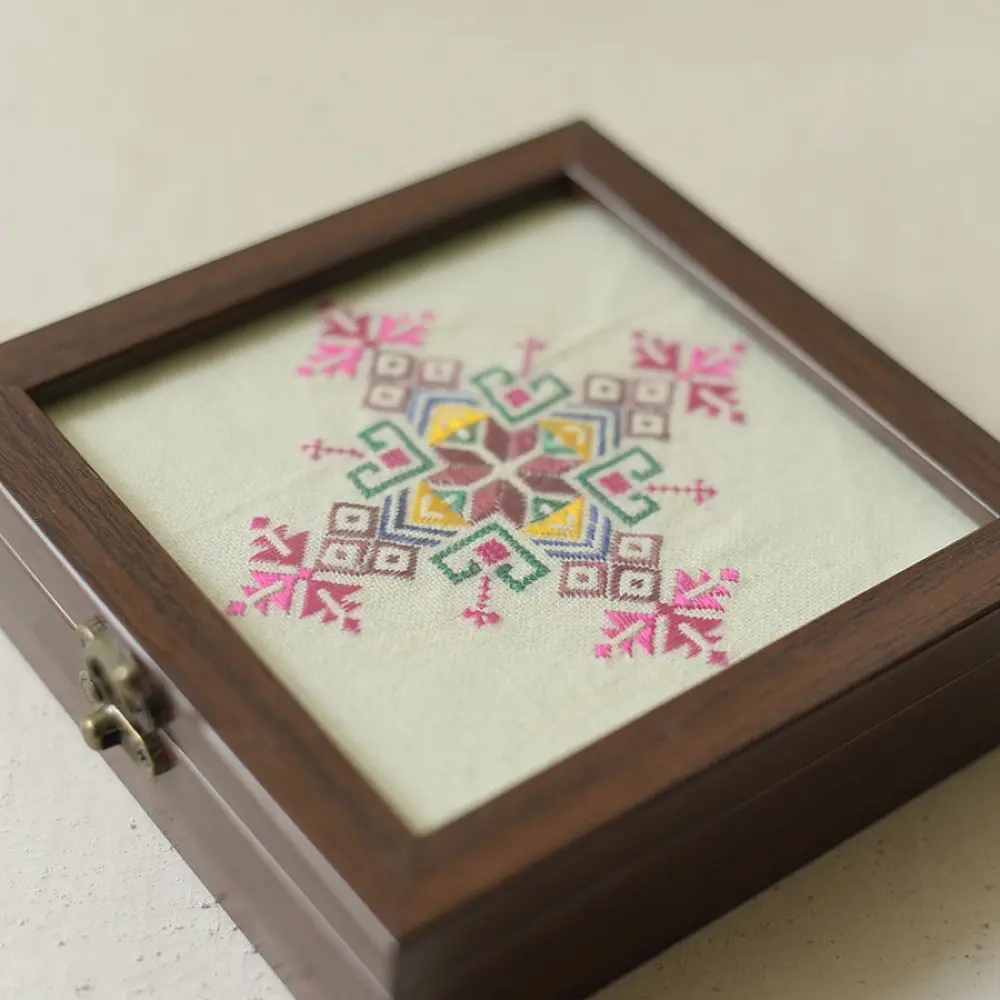 buy Soof Hand Embroidered Multipurpose Box
