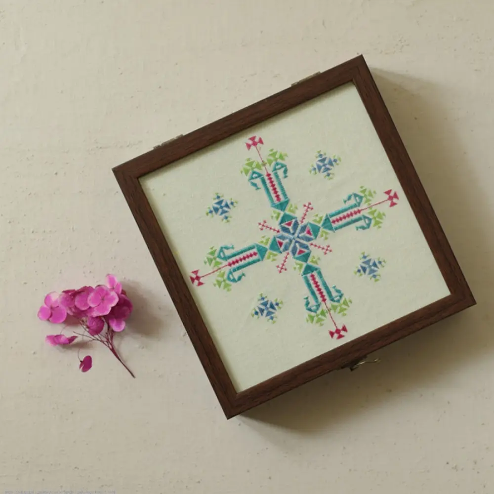 buy Soof Hand Embroidered Multipurpose Box
