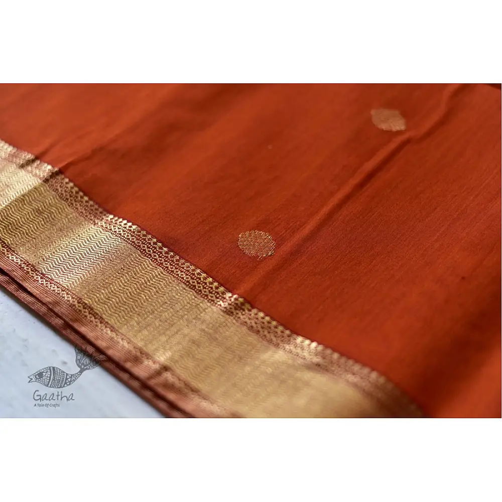 Meghaduta ❧ Maheshwari Silk Saree ❧ 4