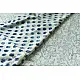 Block Printed Saree with Natural Dyed - Linen Handloom Lotus Print