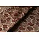 Block Printed Saree . Cotton Silk Handloom - Brown