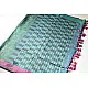 Block Printed Saree . Cotton Silk Handloom - Sparrow Motif