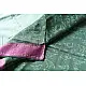 Block Printed Saree . Cotton Silk Handloom - Sparrow Motif