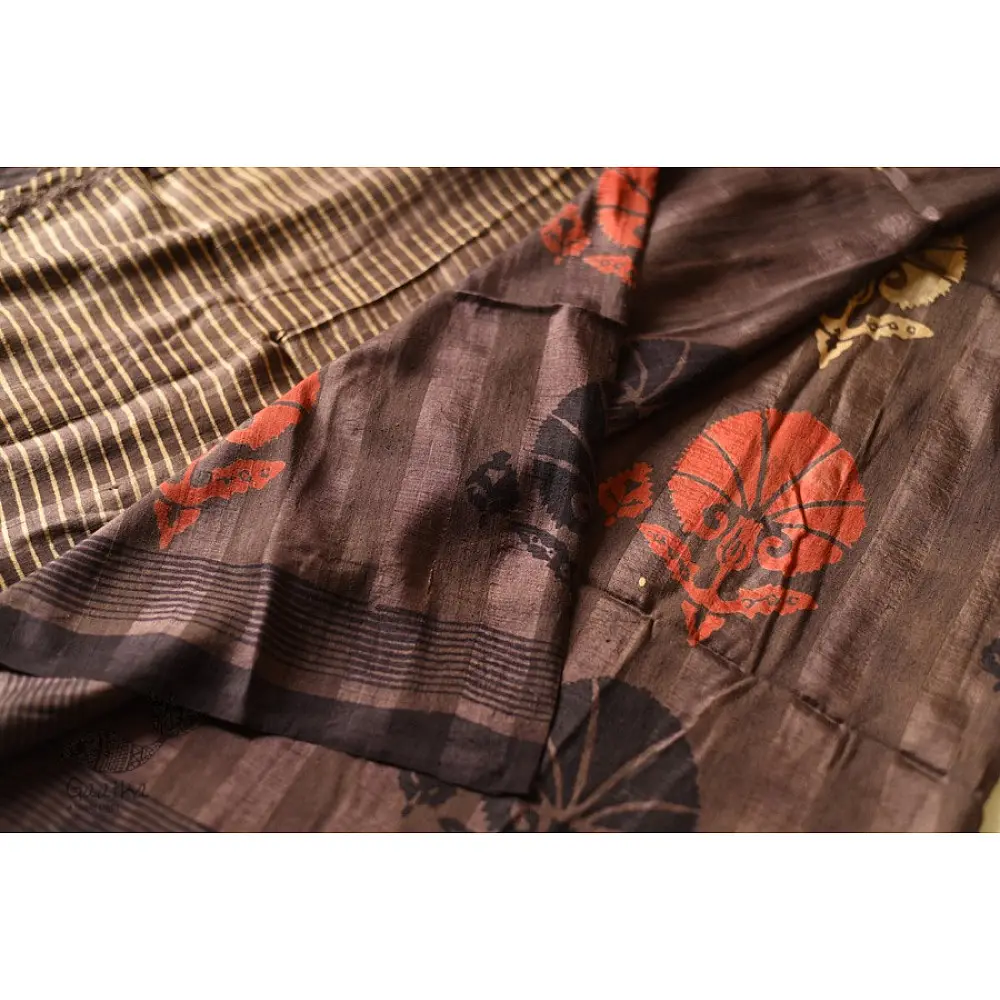 Natural Color . Pure Silk Saree