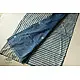 Natural Color . Pure Silk Saree - Sky Blue Stripes 