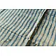 Natural Color . Pure Silk Saree - Sky Blue Stripes 