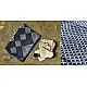 Handloom block printed Pure silk saree