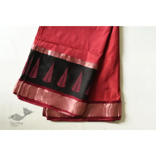 Buy Woven Brocade Silk Saree