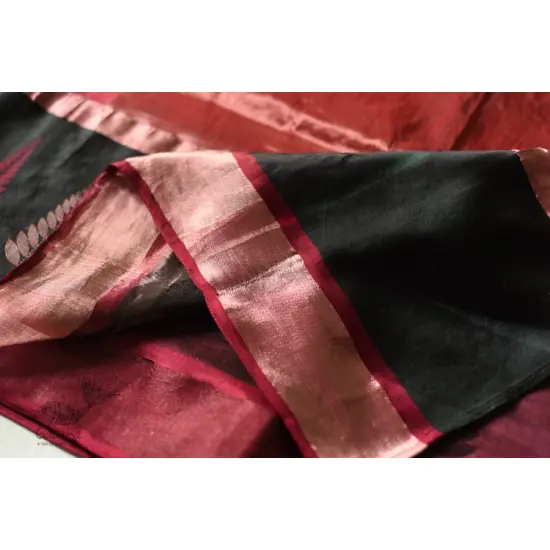 Buy Woven Brocade Silk Saree