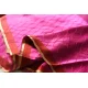 Buy Handwoven Banasari Silk Rani Pink saree